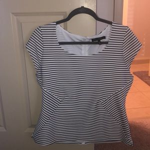 Horizontal striped WHBM Top